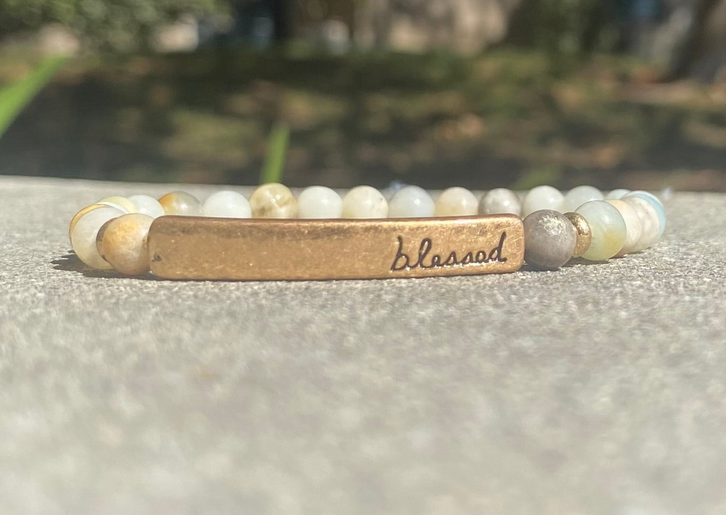 Amazonite Blessed Bracelet