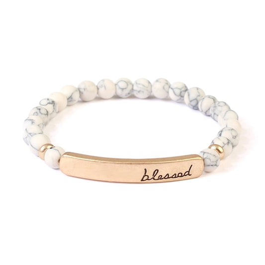 White Blessed Bracelet